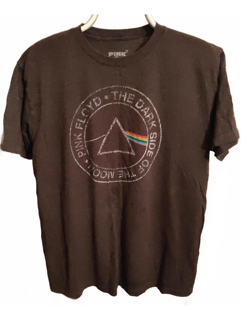 Pink Floyd official Dark side - faded look rock tee - L -